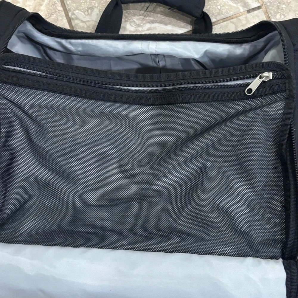 Ciao Black Rolling Underseat Carry On Bag Telescopic Handle Travel Luggage